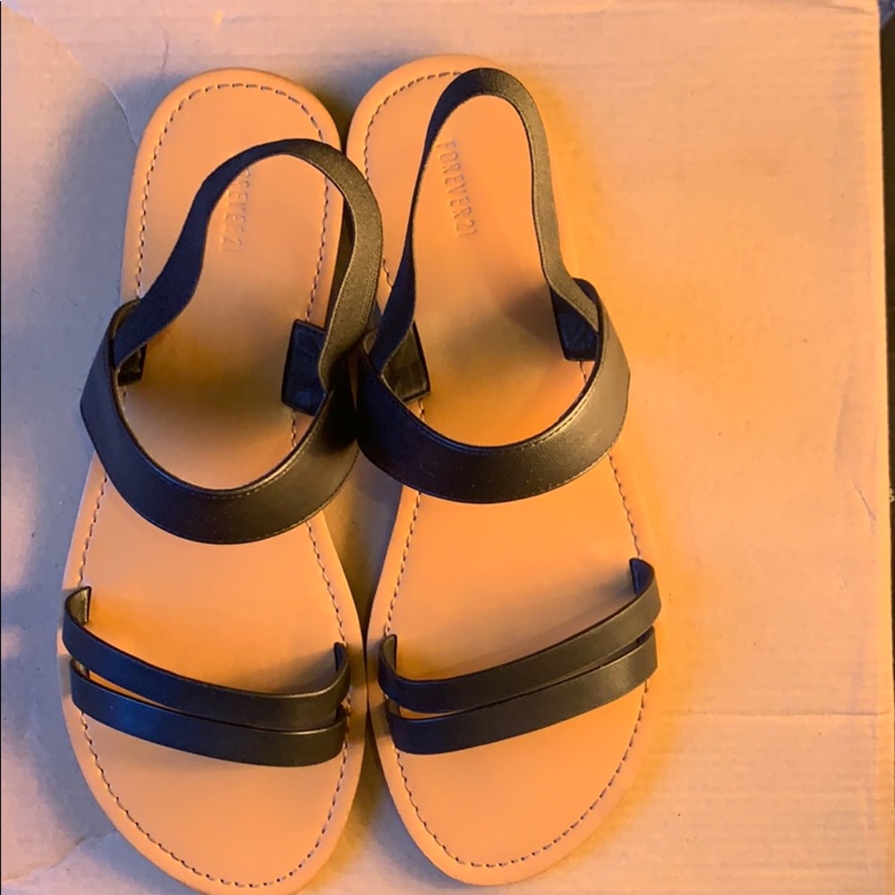 Black sandals